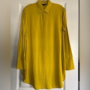 Massimo Dutti Long-Sleeve Blouse. Size M.